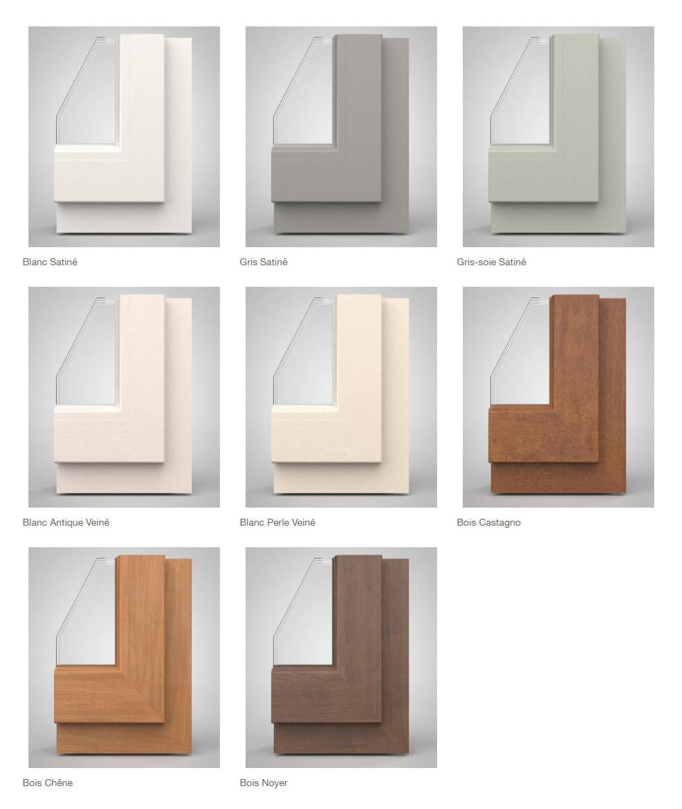 Guide technique teintes et aspects